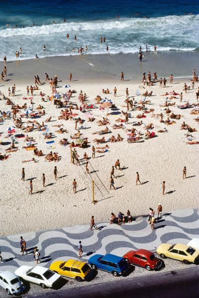 Slim Aarons Copacabana Beach Brazil