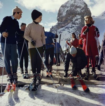 Slim Aarons Cortina D Ampezzo