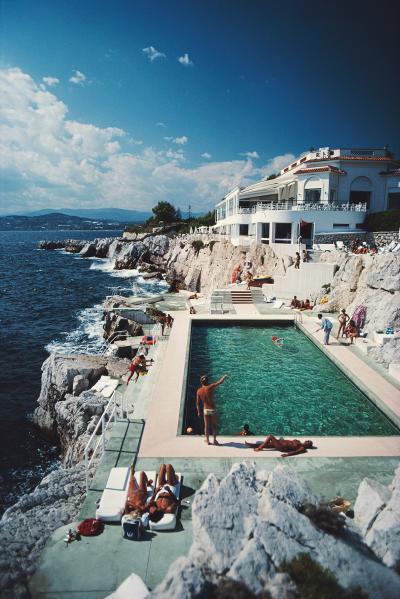 Slim Aarons Eden Roc Pool