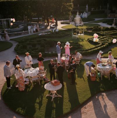 Slim Aarons Garden Party