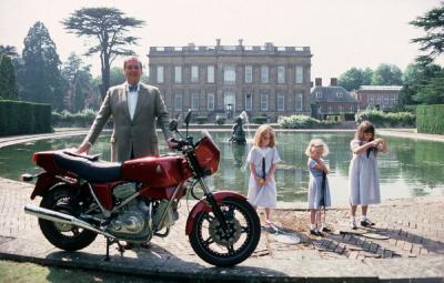 Slim Aarons Motorcycling Lord
