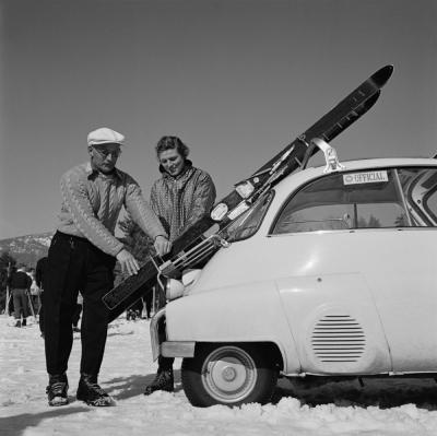 Slim Aarons New England Skiing Essentials
