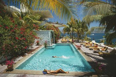 Slim Aarons Pool At Las Hadas