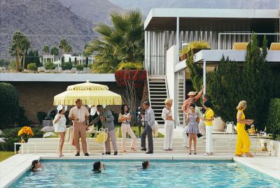 Slim Aarons Poolside Host