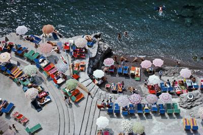Slim Aarons Positano Beach
