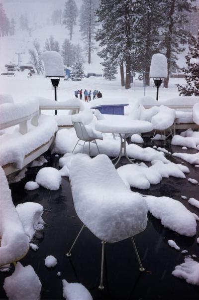 Slim Aarons Squaw Valley Snow