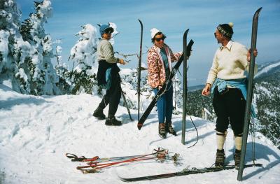 Slim Aarons Sugarbush Skiing