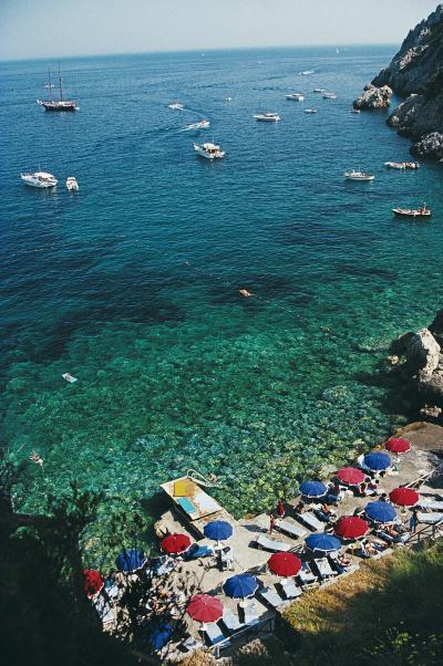 Slim Aarons View From Il Pellicano