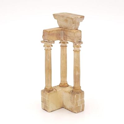 Small 19th Century Model of Columns at Roman Forum