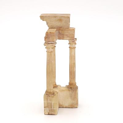 Small 19th Century Model of Columns at Roman Forum