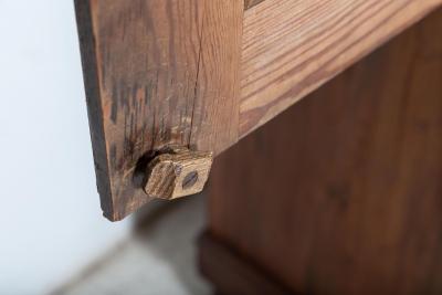 Small 19thC English Pine Linen Press