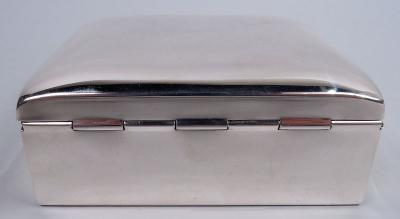 Small American Midcentury Modern Sterling Silver Box