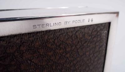 Small American Midcentury Modern Sterling Silver Box