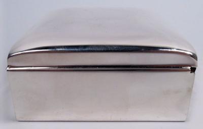 Small American Midcentury Modern Sterling Silver Box