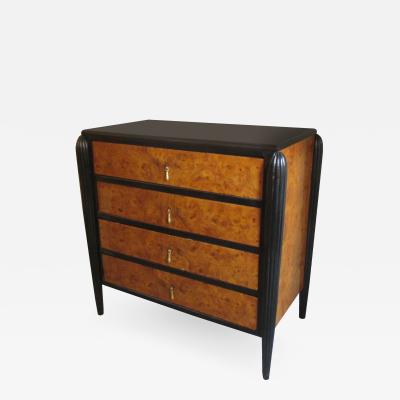 Small Art Deco Four Drawer Chest