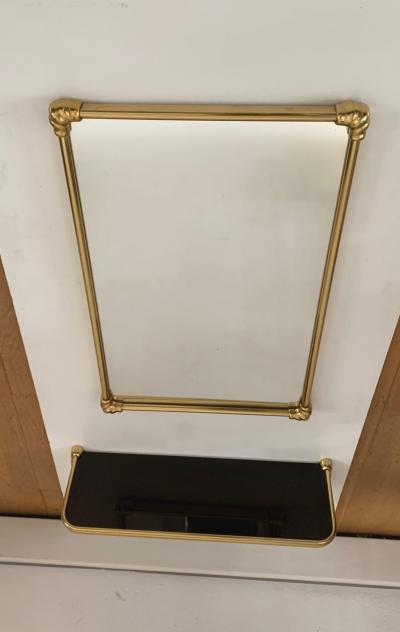 Small Console and Matching Mirror