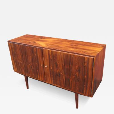 Small Danish Modern Rosewood Credenza