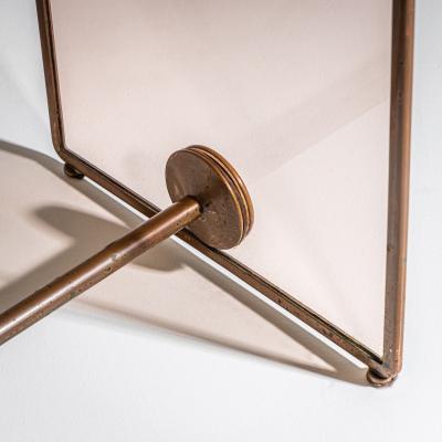 Small Desk with Glass Sides Italy Mid 20th Century