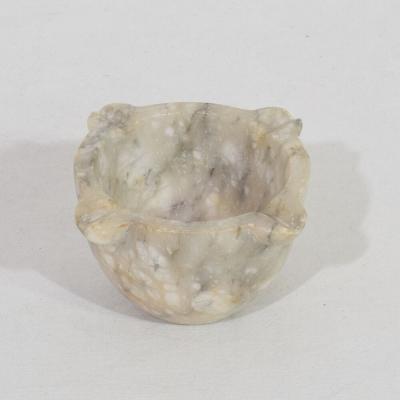 Small French 18th 19th Century Alabaster Mortar