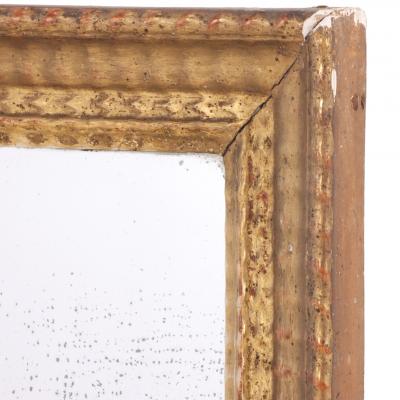 Small French Giltwood Mirror Late 19th C