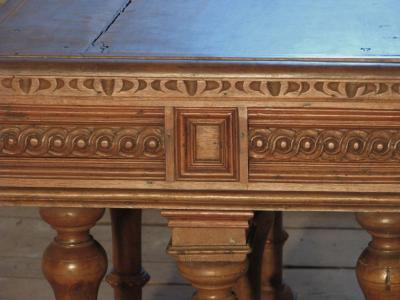 Small French Renaissance style Cross Lorraine Center Table