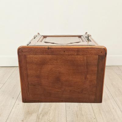 Small French Walnut Jelly Cabinet Louis XV Provincial Style 19th century