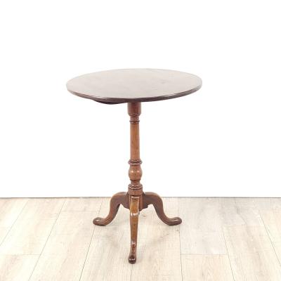 Small Fruitwood Candle Stand American circa 1790