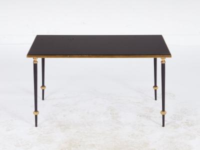 Small Glass Topped Cocktail Table