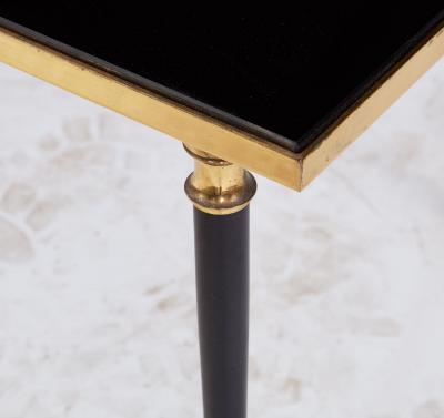 Small Glass Topped Cocktail Table