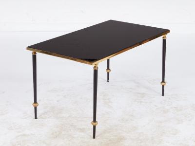 Small Glass Topped Cocktail Table