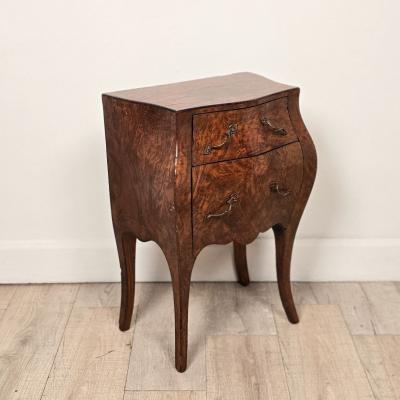 Small Italian Olivewood Commodini circa 1900