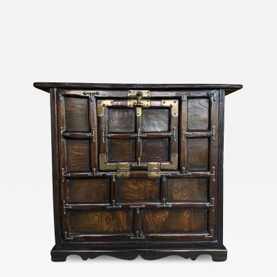 Small Korean Storage Headside Cabinet Joseon Dynasty