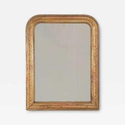 Small Louis Philippe Giltwood Mirror France circa 1850