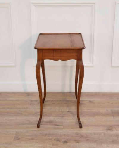 Small Louis XV Style Fruitwood Side Table Early 20th Century