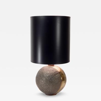 Small Meteorite Textured Lamp