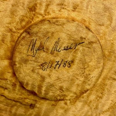 Small Mid Century Modern Artisan Studio Made Bowl Vessel Tableware Signed