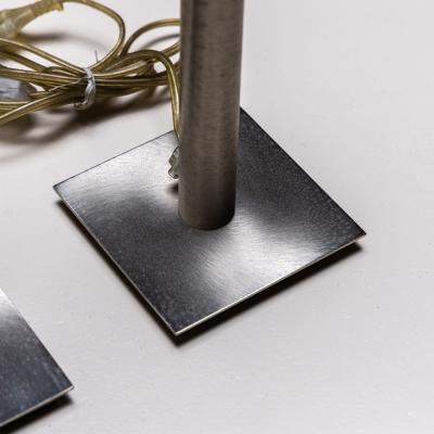 Small Murano glass table lamps by AV Mazzega Italy 1960s