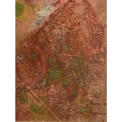 Small Original Jean Charles Bouloc Oil Painting of a Gentleman