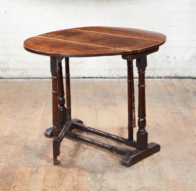 Small Oval Gateleg Table