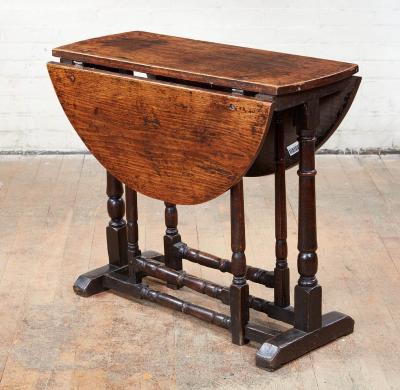 Small Oval Gateleg Table
