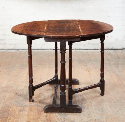 Small Oval Gateleg Table