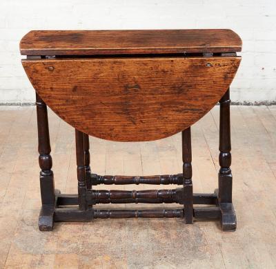 Small Oval Gateleg Table