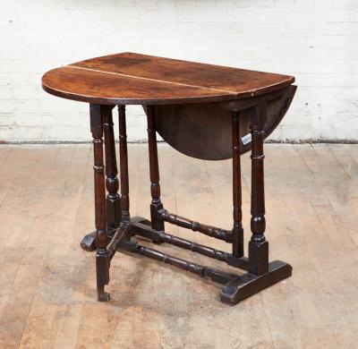 Small Oval Gateleg Table