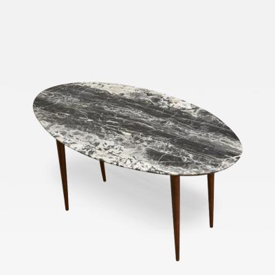 Small Oval Marble Coffee Table