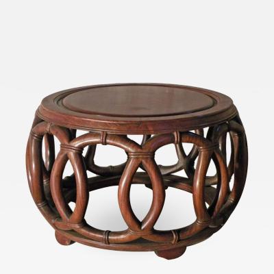 Small Round Chinese Low Table