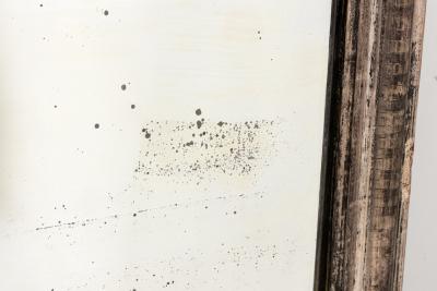 Small Silver French Louis Philippe Mirror late 19th century