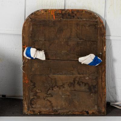 Small Silver French Louis Philippe Mirror late 19th century