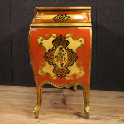 Small lacquered dresser in Tuscan style from the 20th century