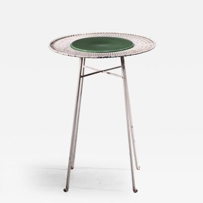 Small metal and ceramic additional table France