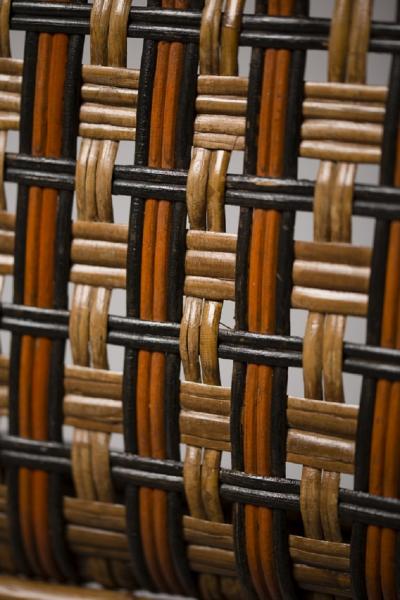 Small rattan lounge France around 1930